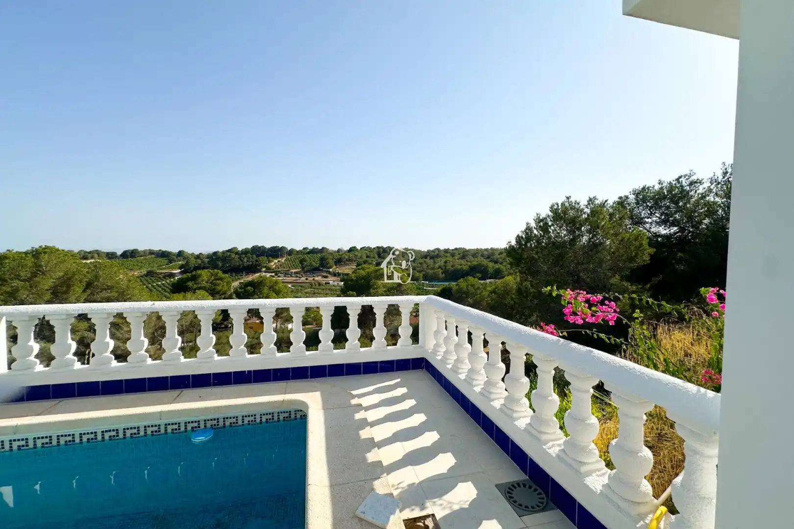 Terrasse von Country house zur Miete in Pilar de la Horadada mit Privatgarten, Terrasse und Abstellraum