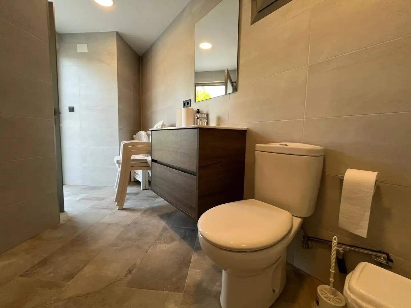 Bathroom of Houses for sale in Elche / Elx  with Air Conditioner, Private garden and Terrace