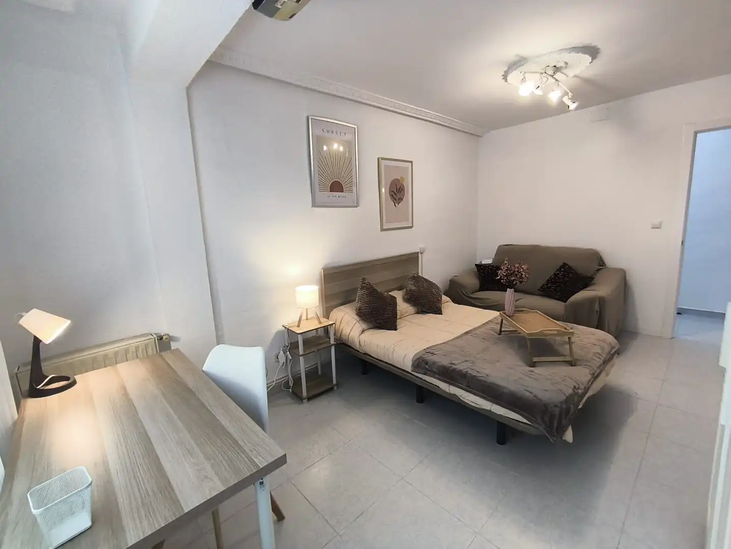 Habitación de Piso para compartir en Alcalá de Henares con Aire acondicionado, Calefacción y Terraza