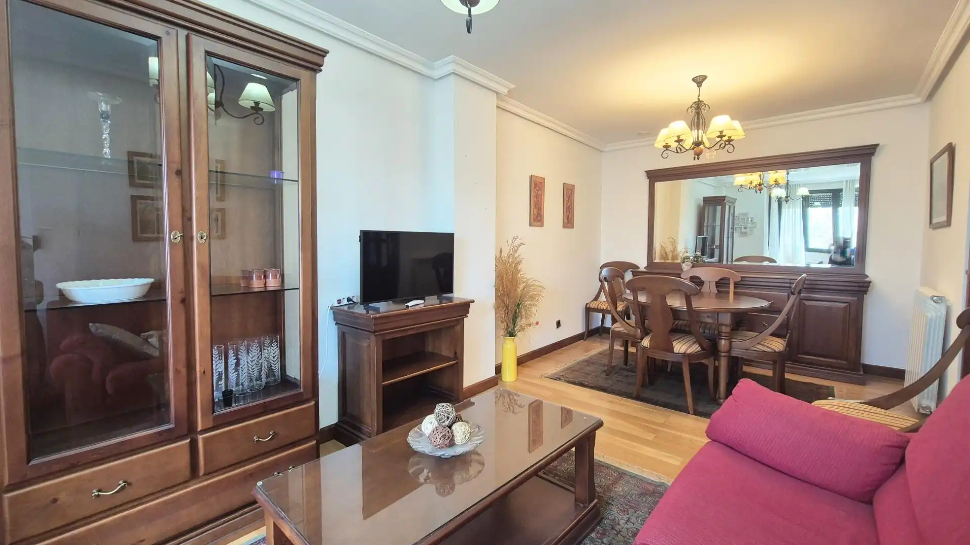 Sala de estar de Piso en venta en Salamanca con Calefacción y Amueblado