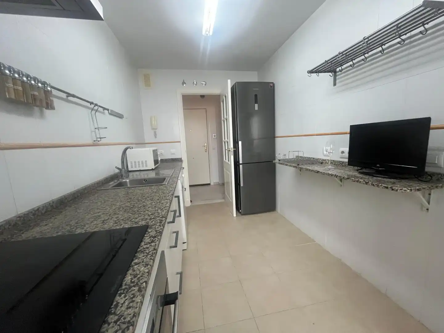 Kitchen of Flat for sale in Jerez de la Frontera  with Air Conditioner, Heating and Private garden