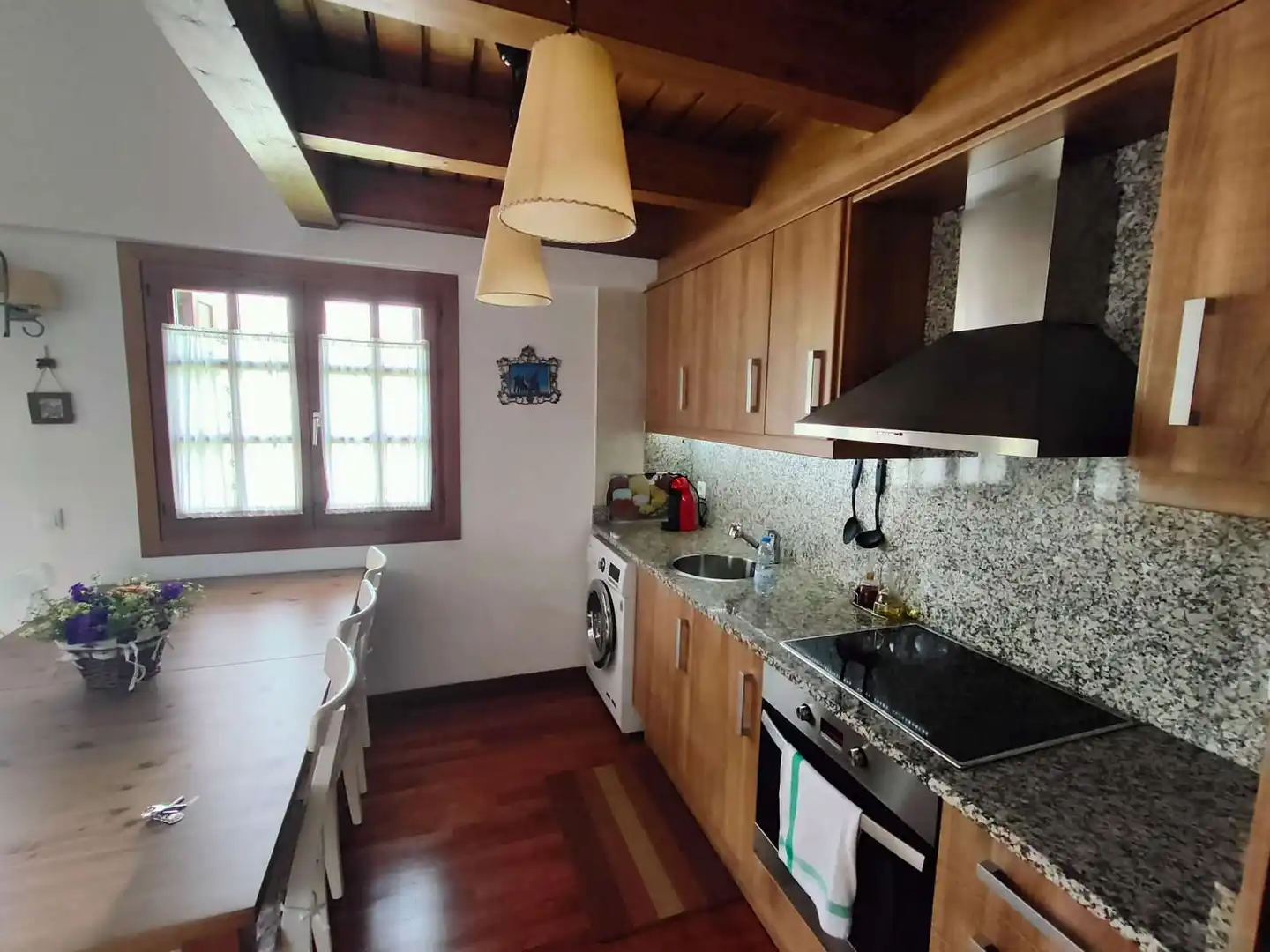 Cocina de Dúplex en venta en Vilallonga de Ter con Amueblado y Balcón