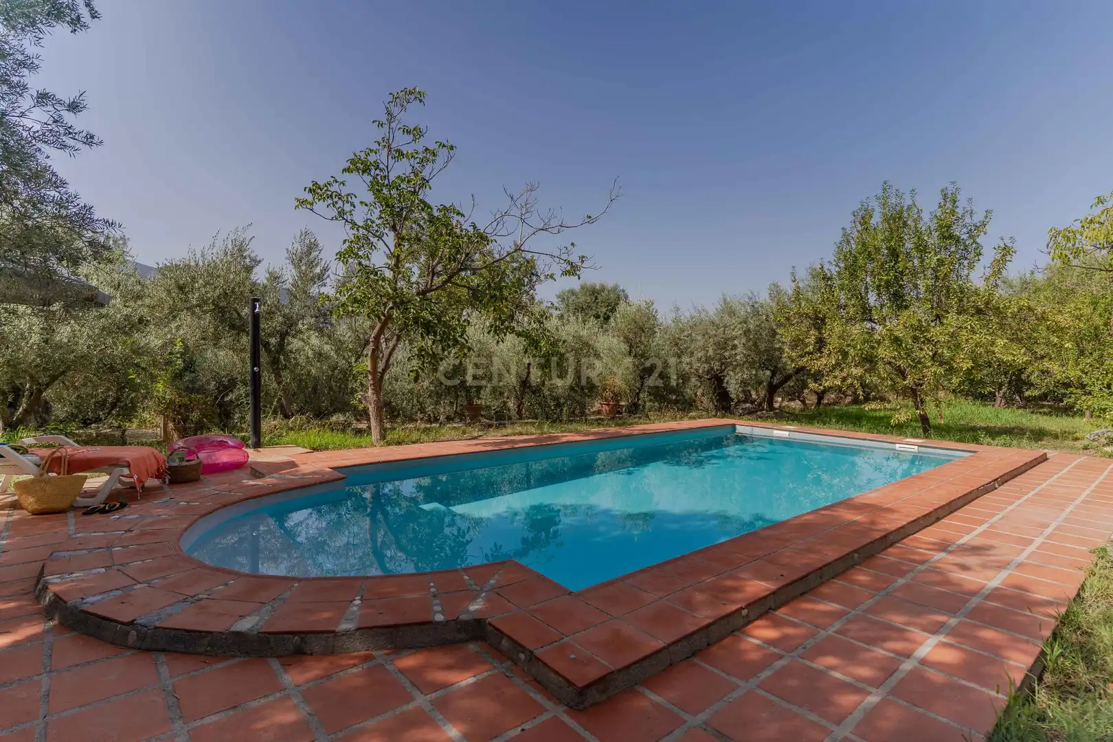Swimming pool of Houses for sale in Órgiva  with Private garden and Swimming Pool