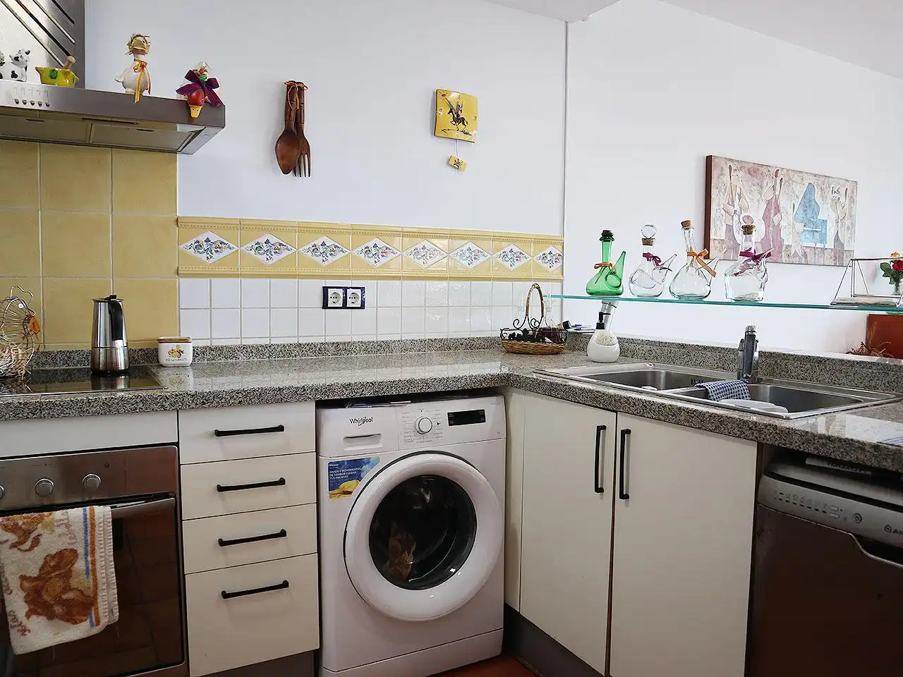 Cuina de Dúplex en venda en Alcanar amb Aire condicionat, Terrassa i Moblat