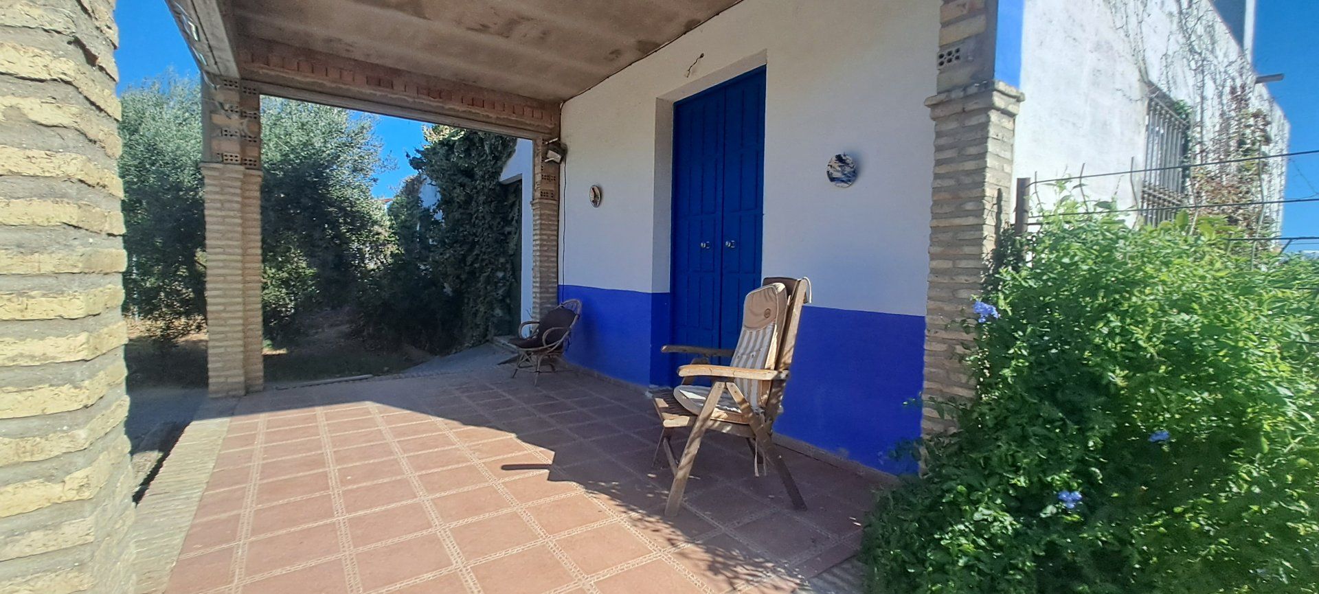 Jardí de Finca rústica en venda en Pilas amb Piscina