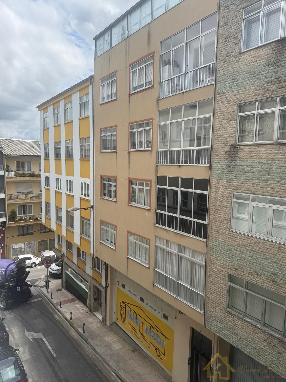 Vista exterior de Pis de lloguer en Lugo Capital amb Calefacció i Moblat