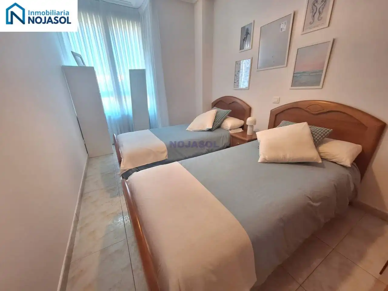 Habitación de Apartamento de alquiler en Noja con Calefacción, Terraza y Amueblado