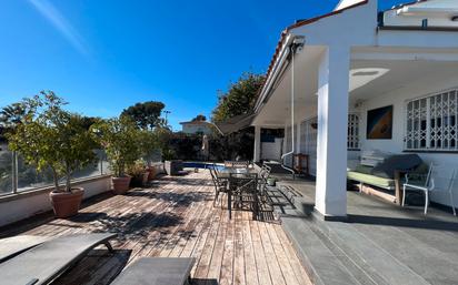 Terrassa de Casa o xalet de lloguer en Castelldefels amb Aire condicionat, Calefacció i Jardí privat