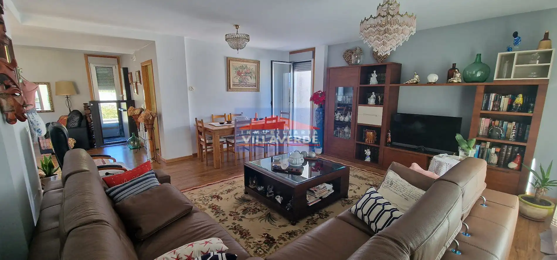 Sala de estar de Casa o chalet en venta en Cangas  con Terraza, Trastero y Piscina