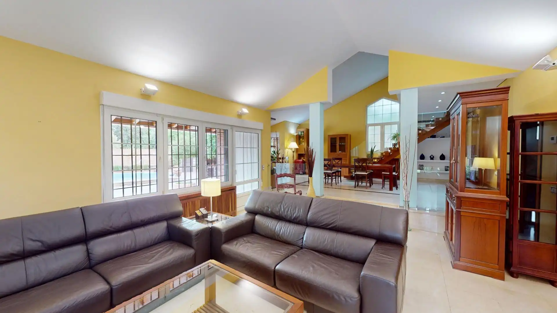 Sala de estar de Casa o chalet en venta en Pedrezuela con Calefacción, Jardín privado y Terraza