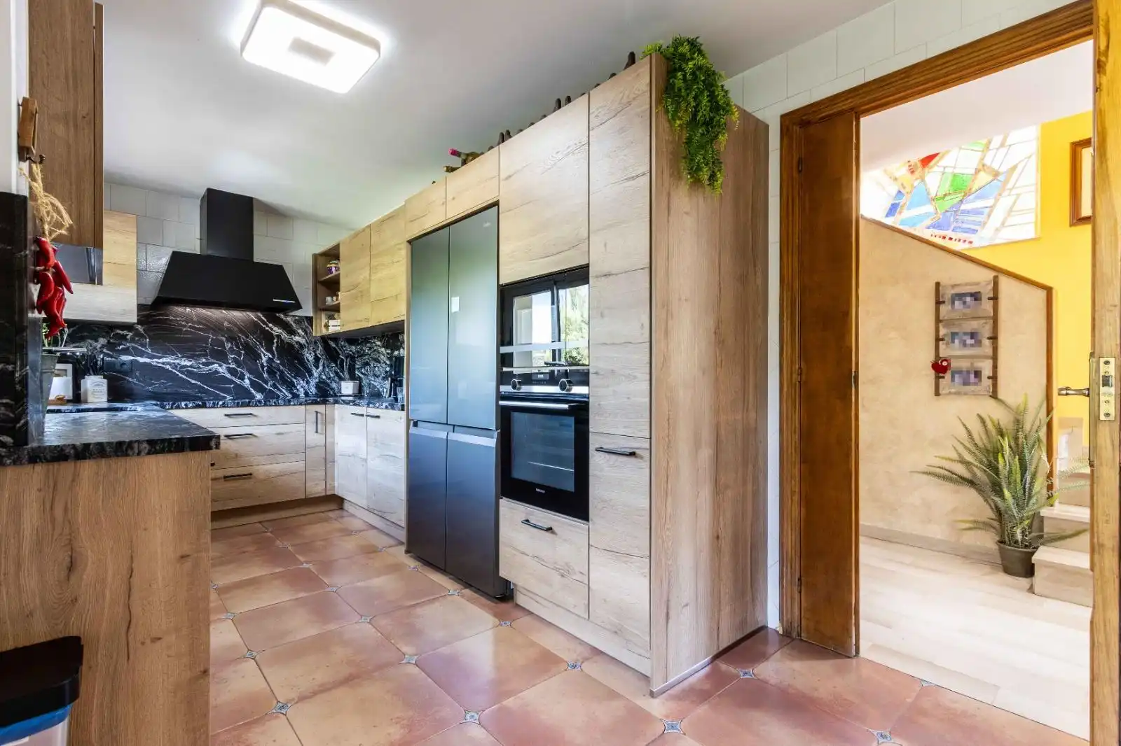 Kitchen of Houses for sale in Castellar del Vallès  with Air Conditioner, Private garden and Parquet flooring