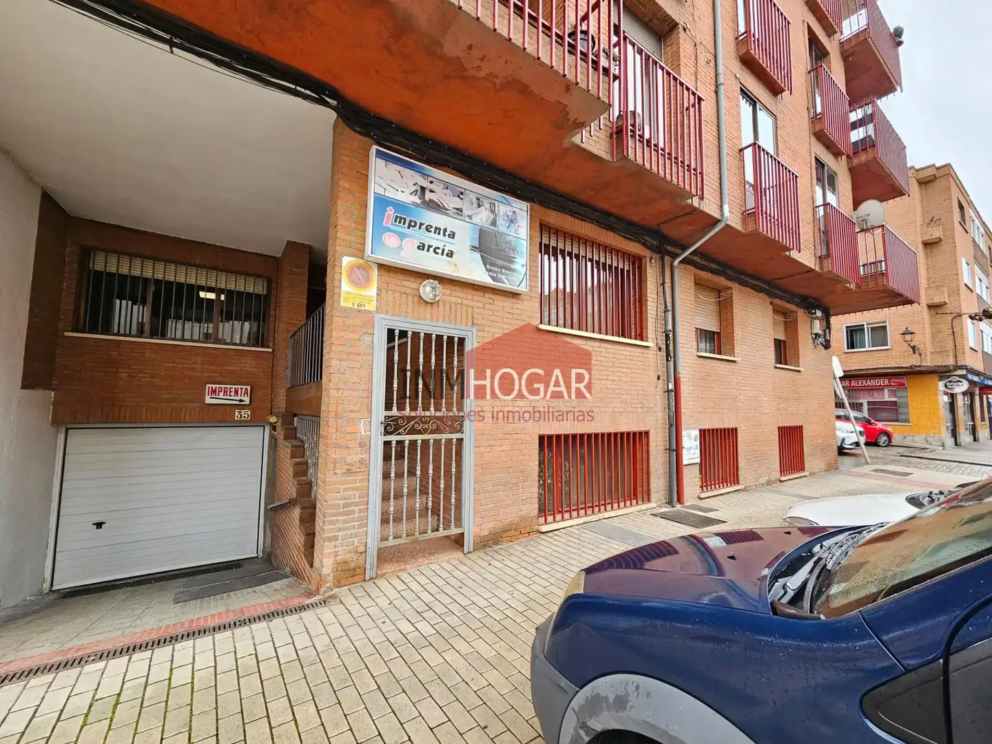Vista exterior de Planta baja en venta en Ávila con Calefacción
