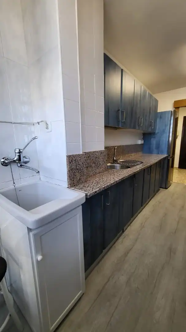 Cocina de Piso en venta en Vélez-Málaga con Terraza y Piscina comunitaria
