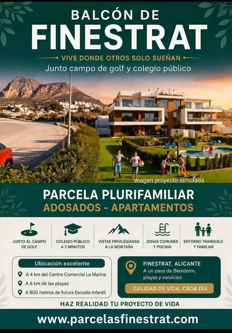 Terreny residencial en venda a Balcón de Finestrat - Terra Marina, imagen 6