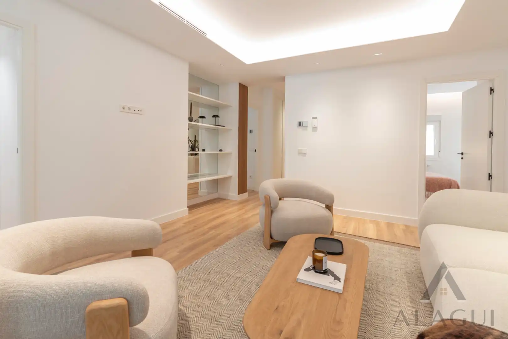 Sala de estar de Apartamento en venta en Madrid con Aire acondicionado, Calefacción y Amueblado