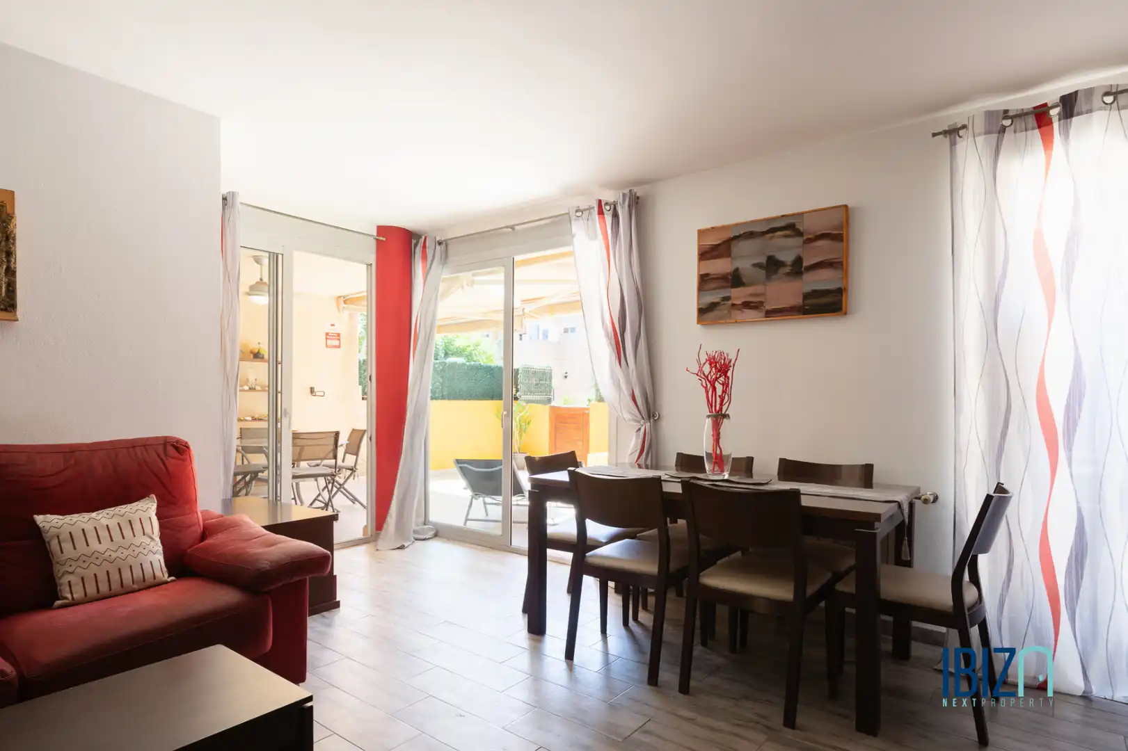 Esszimmer von Wohnung zum Verkauf in Eivissa mit Klimaanlage, Heizung und Terrasse