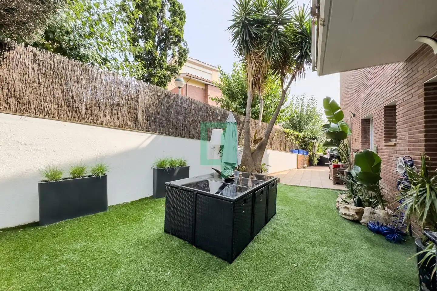 Terrassa de Casa o xalet en venda en Tiana amb Aire condicionat, Calefacció i Jardí privat