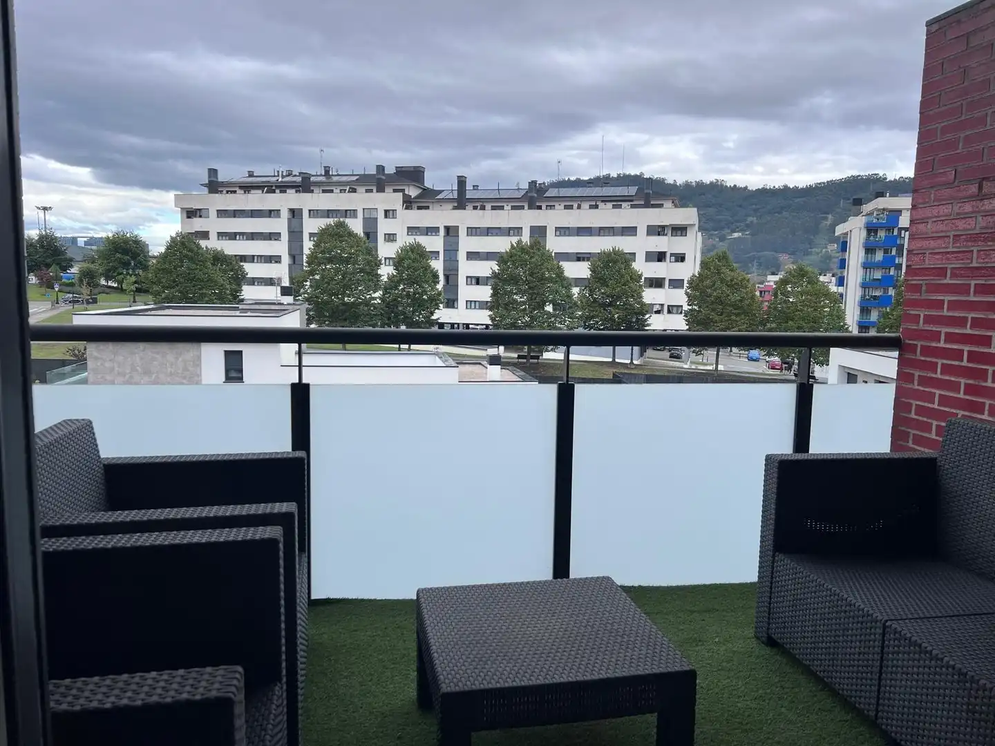 Terraza de Piso de alquiler en Oviedo  con Calefacción, Terraza y Trastero