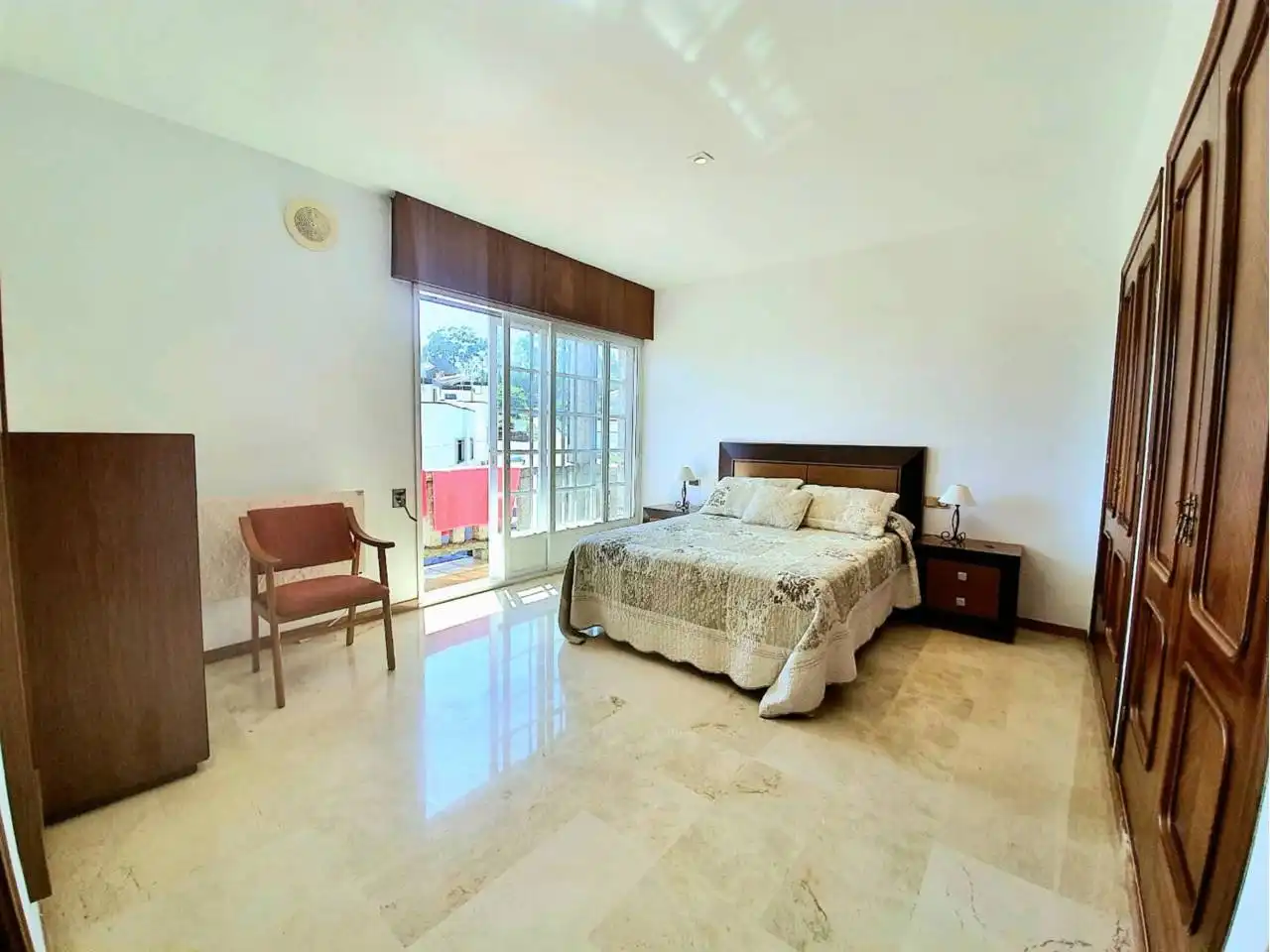 Bedroom of Detached homes for rent in Sanxenxo  with Heating, Private garden and Terrace