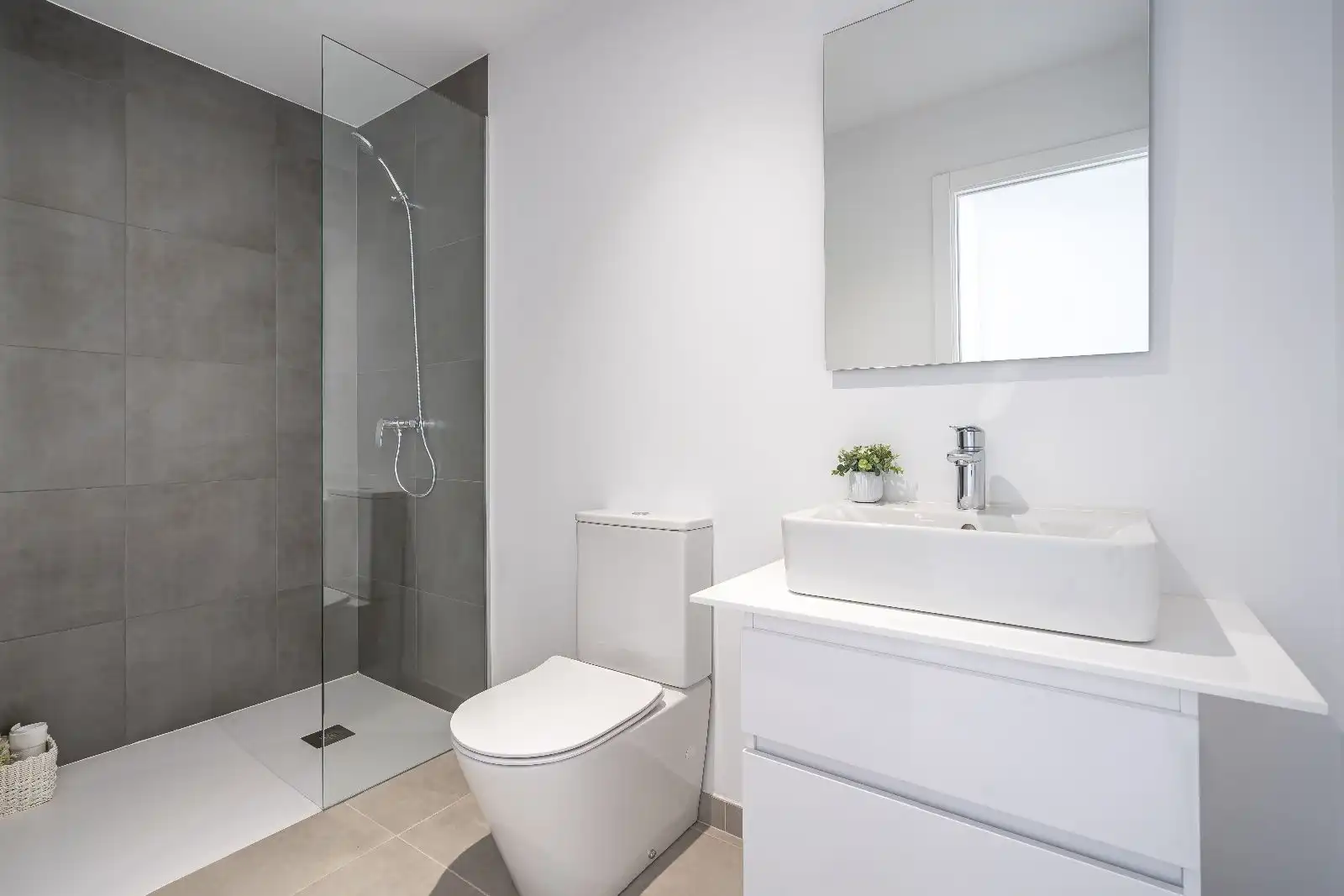Baño de Casa adosada en venta en Manacor con Aire acondicionado, Calefacción y Jardín privado