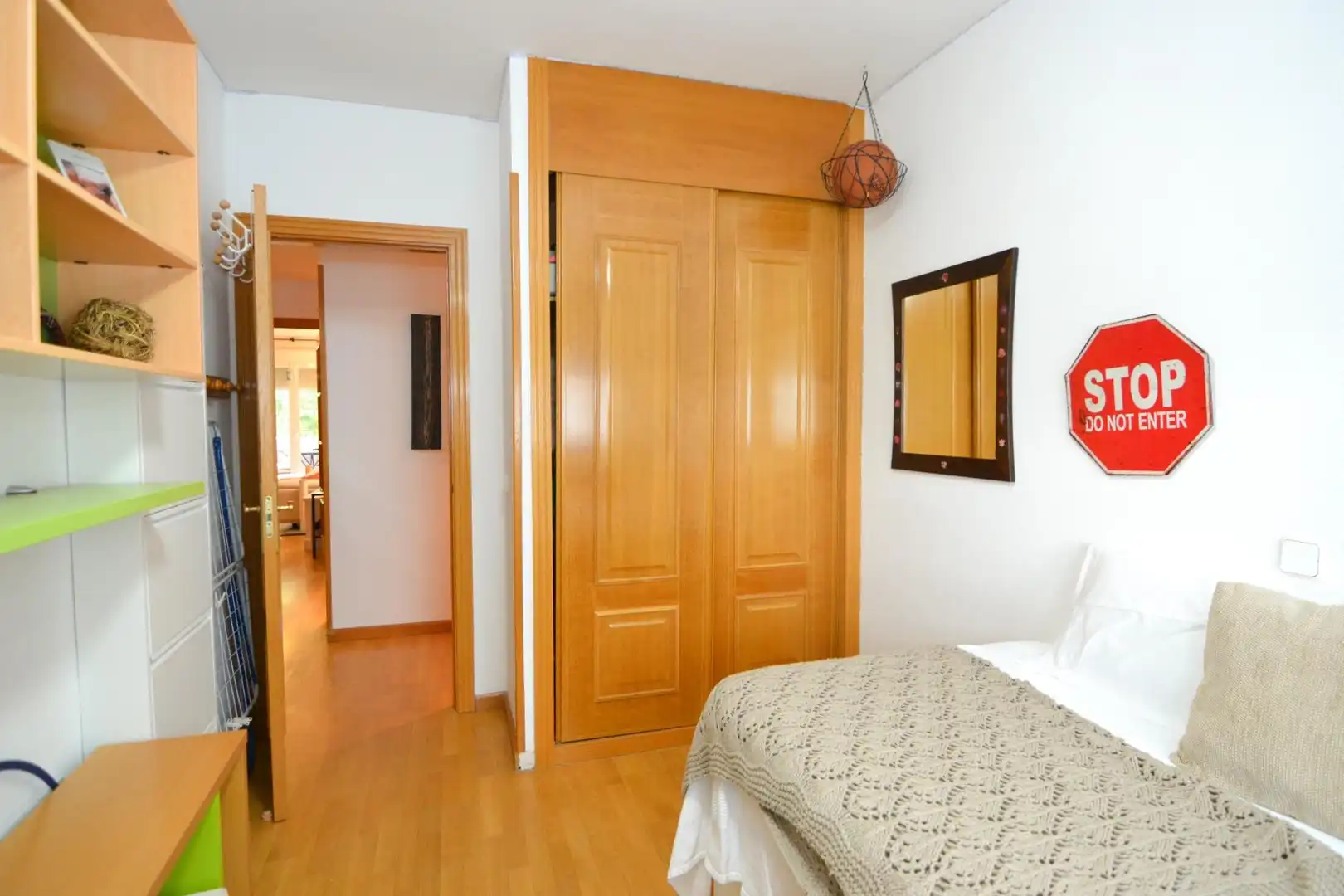 Bedroom of Flat for rent in Villanueva de la Cañada  with Heating and Furnished