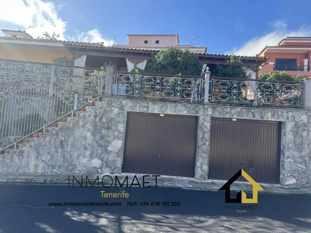 Vista exterior de Casa o chalet en venta en Icod de los Vinos con Aire acondicionado, Calefacción y Jardín privado