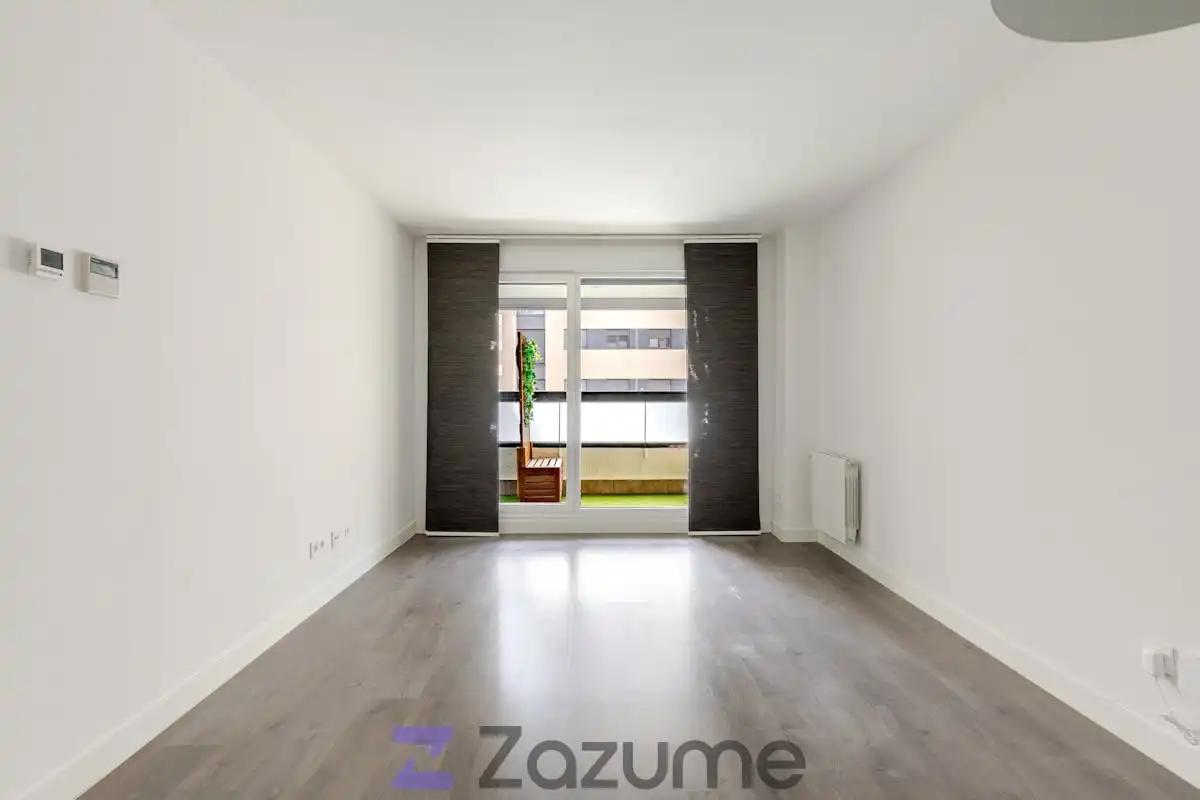 Wohnzimmer von Wohnung zur Miete in Madrid mit Klimaanlage, Heizung und Parkett