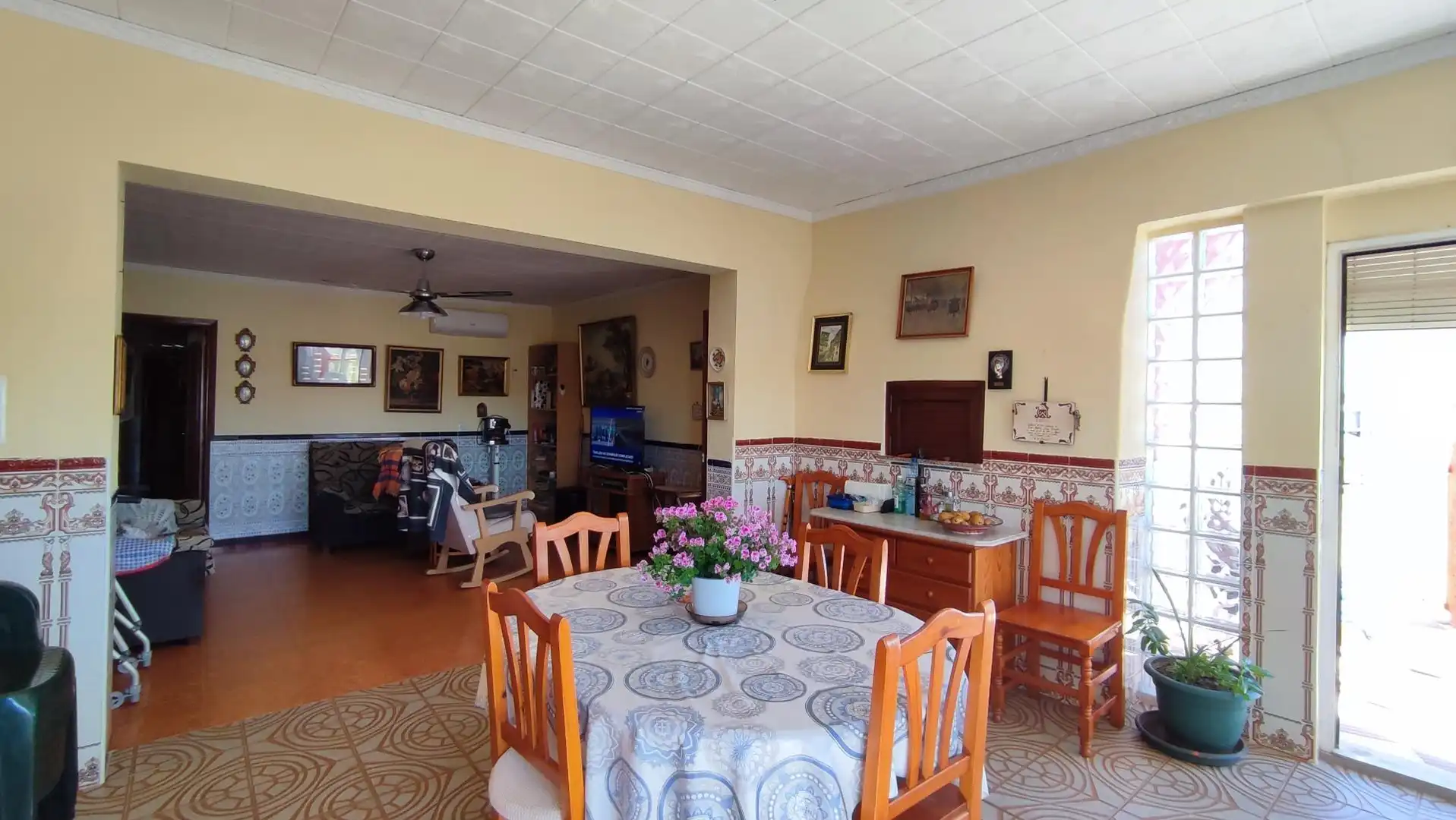 Comedor de Casa adosada en venta en Gandia con Aire acondicionado, Jardín privado y Terraza