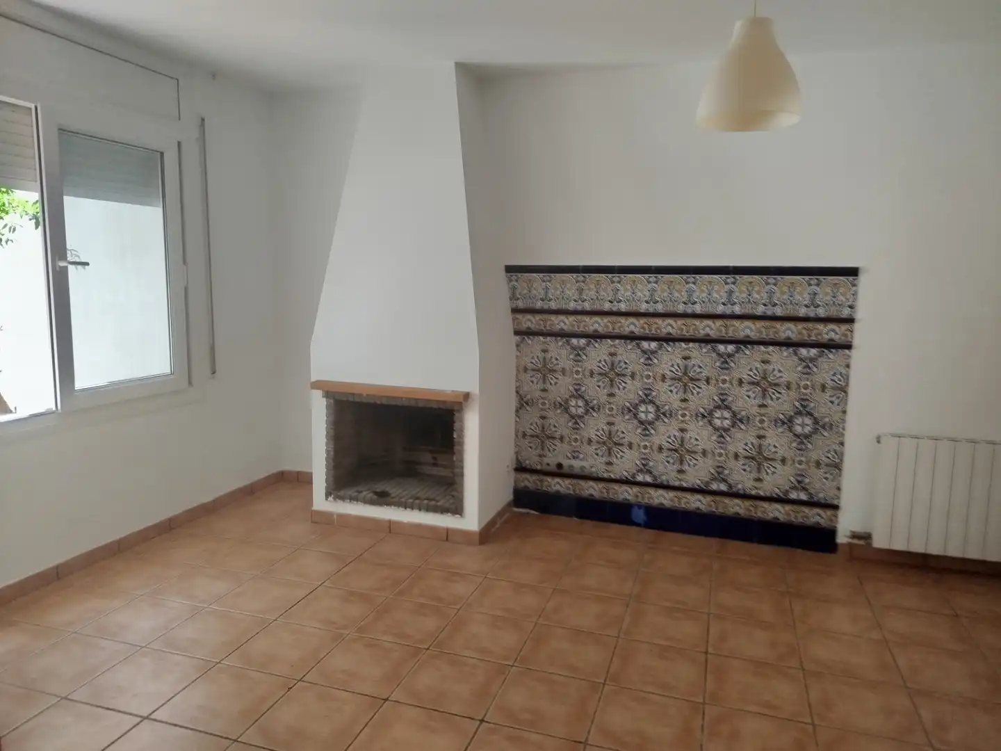 Sala de estar de Planta baja en venta en Badalona con Calefacción