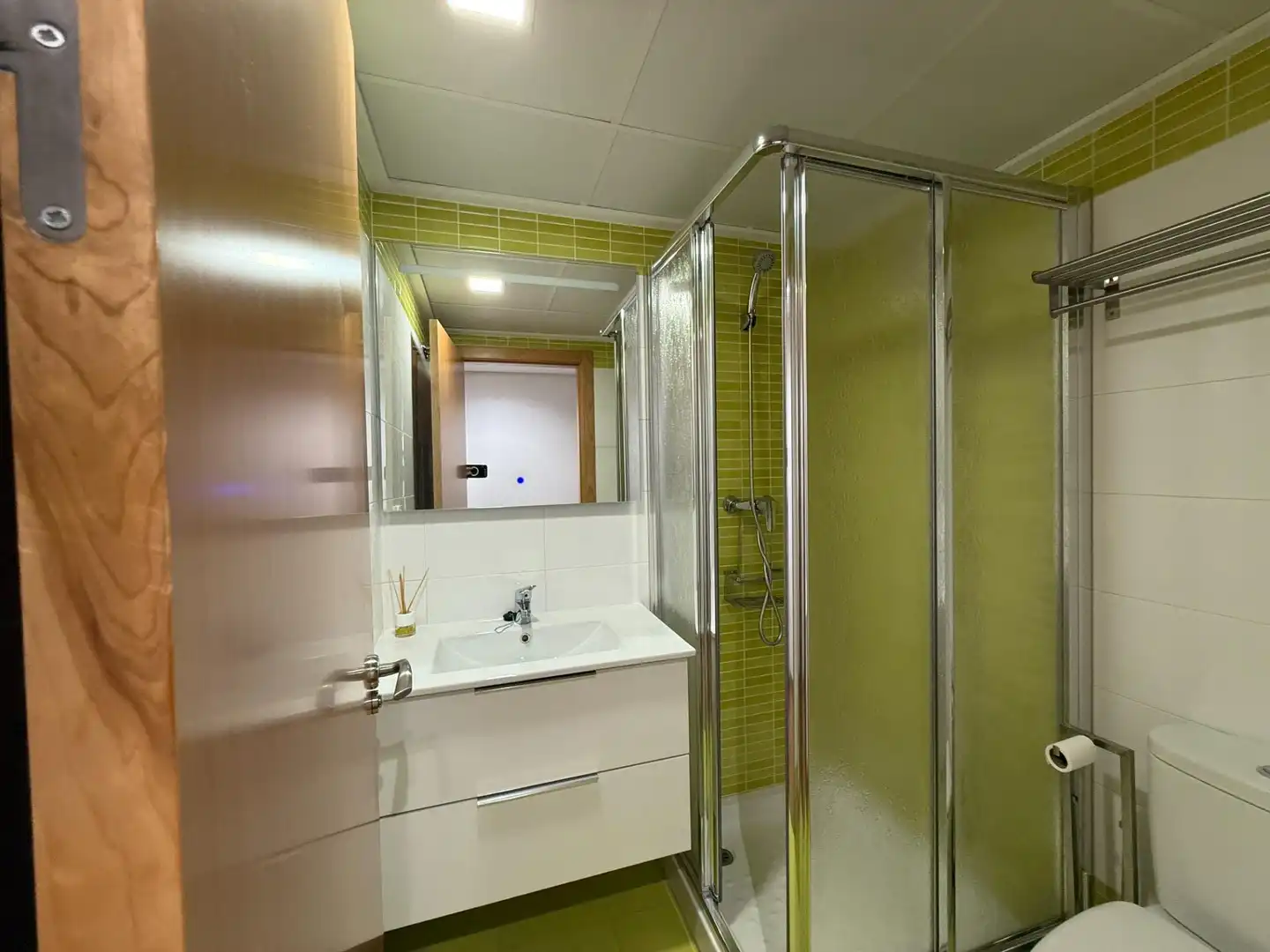 Badezimmer von Wohnung zur Miete in Murcia mit Klimaanlage, Heizung und Terrasse