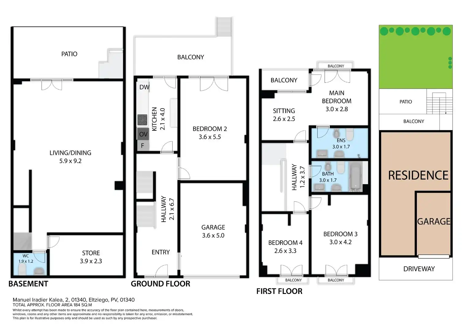 Detached homes for sale in Elciego  with Heating, Private garden and Parquet flooring