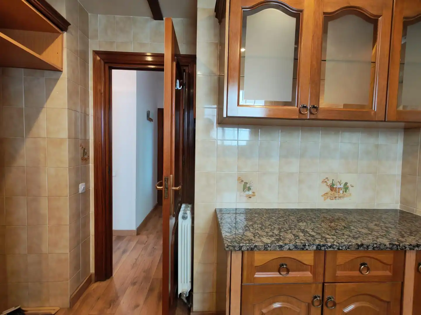 Cocina de Apartamento en venta en Barcelona con Calefacción, Parquet y Balcón