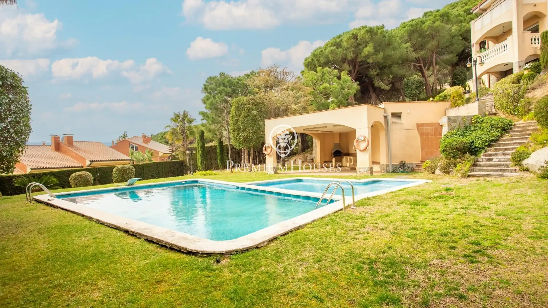 Piscina de Casa o chalet en venta en Teià con Aire acondicionado, Calefacción y Jardín privado
