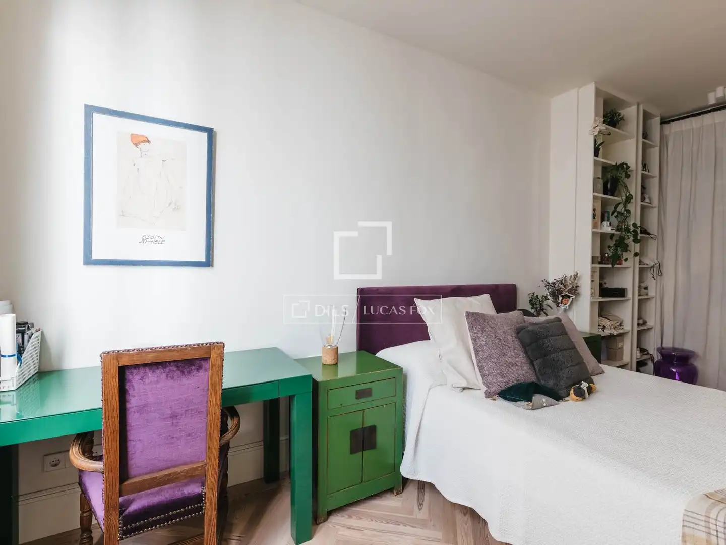 Habitación de Piso de alquiler en Salamanca con Aire acondicionado, Amueblado y Balcón