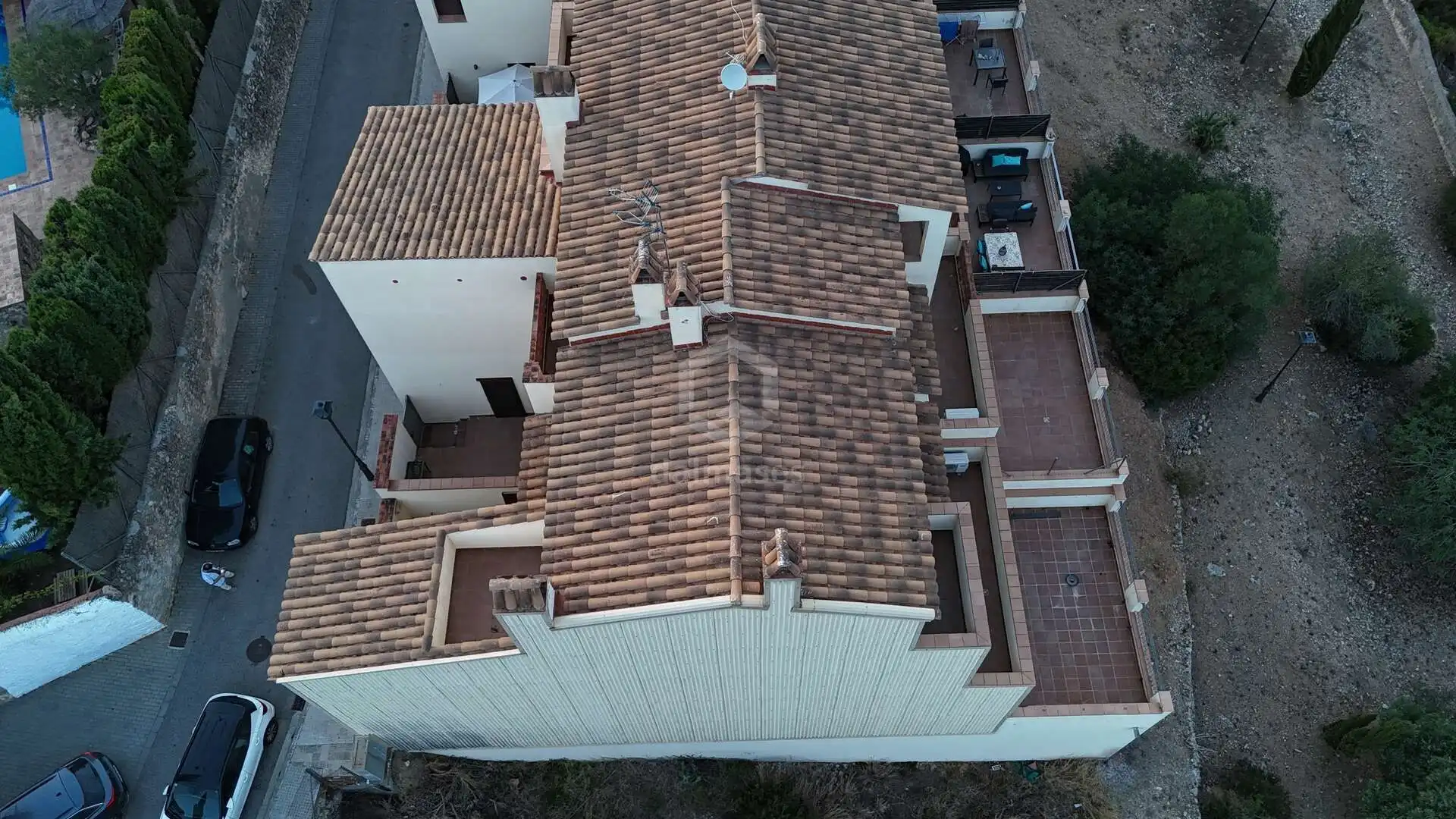 Vista exterior de Casa adosada en venta en Sant Pere de Ribes con Aire acondicionado