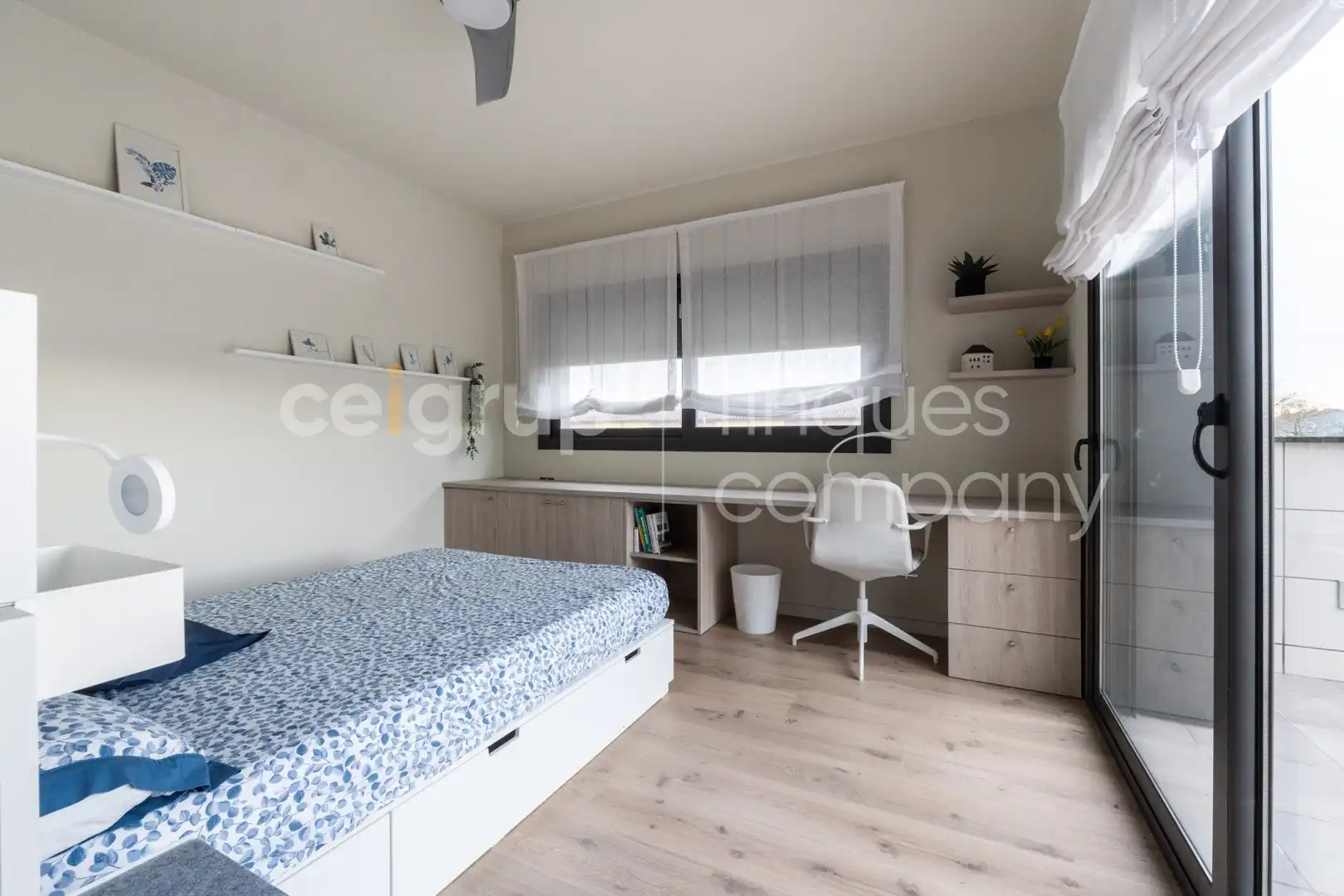 Schlafzimmer von Haus oder Chalet zum Verkauf in Vilobí d'Onyar mit Heizung und Terrasse