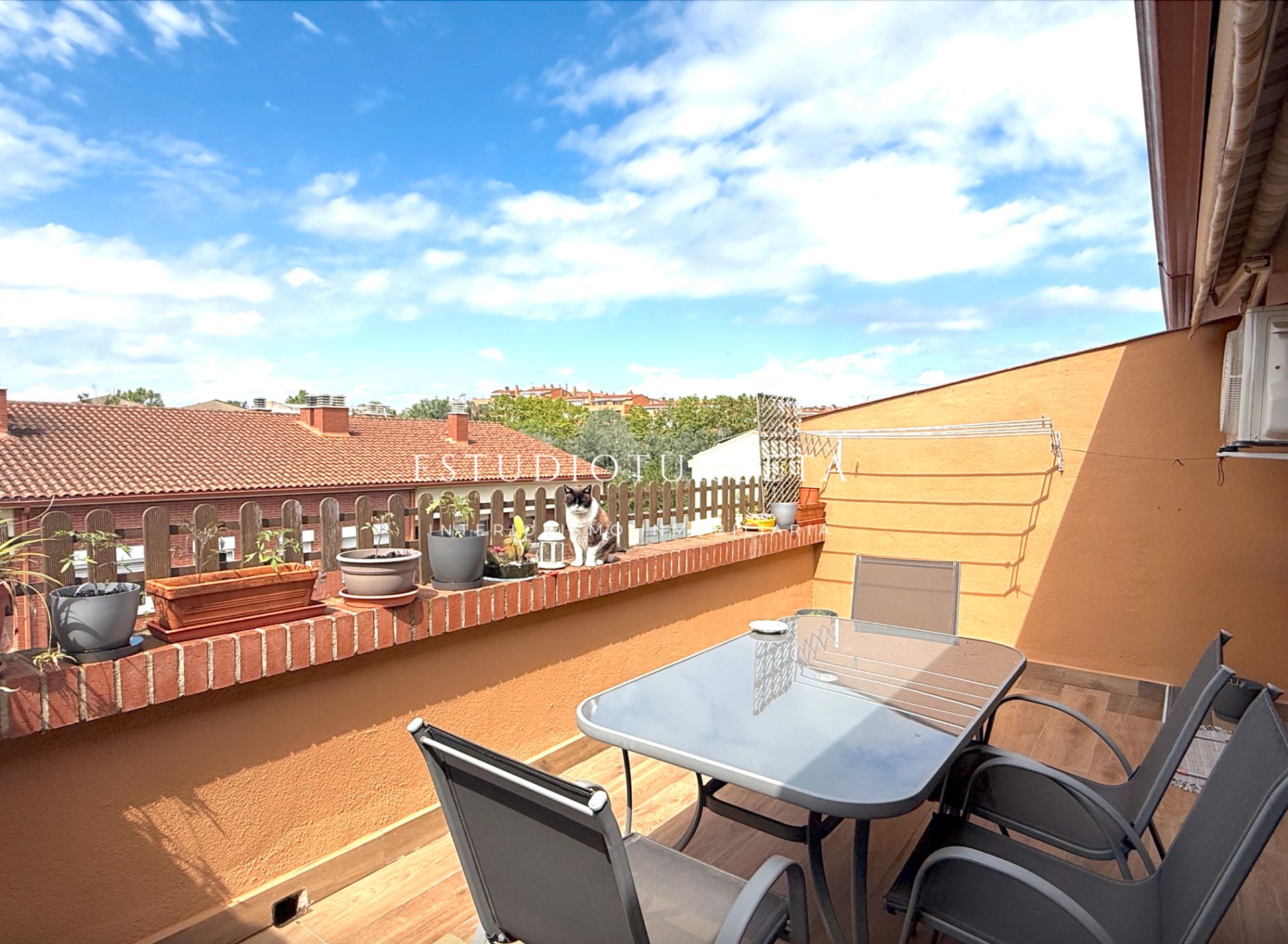 Terrace of Duplex for sale in Rubí  with Air Conditioner, Heating and Terrace