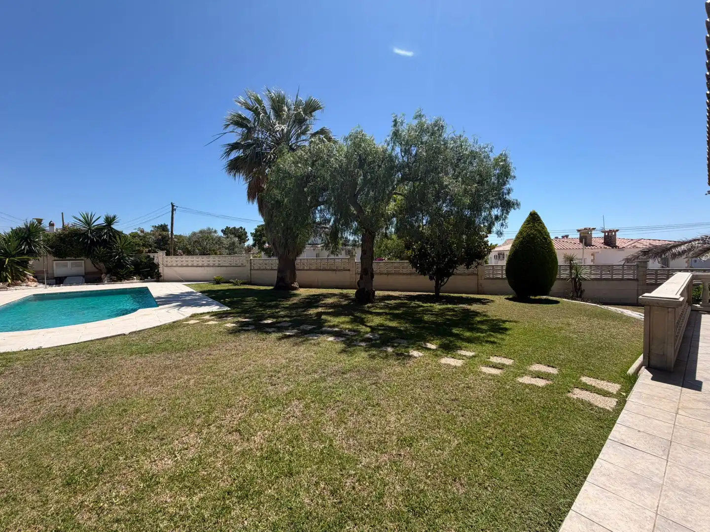 Piscina de Casa o xalet en venda en El Vendrell amb Calefacció, Jardí privat i Terrassa