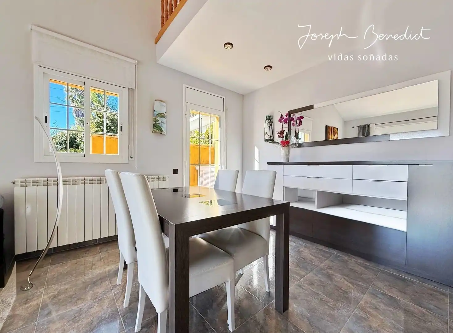 Dining room of Houses for sale in Begues  with Air Conditioner, Heating and Private garden