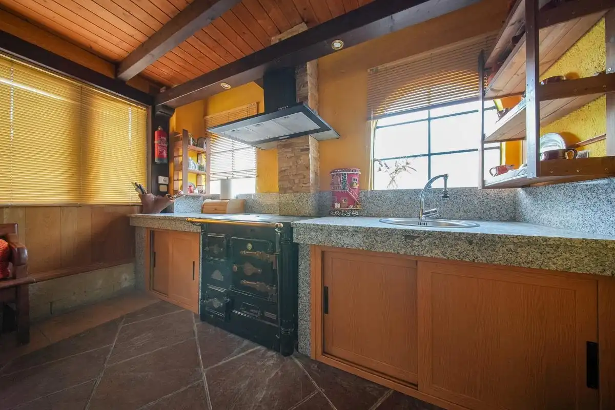 Cocina de Casa o chalet en venta en Villarejo de Salvanés con Calefacción, Jardín privado y Terraza