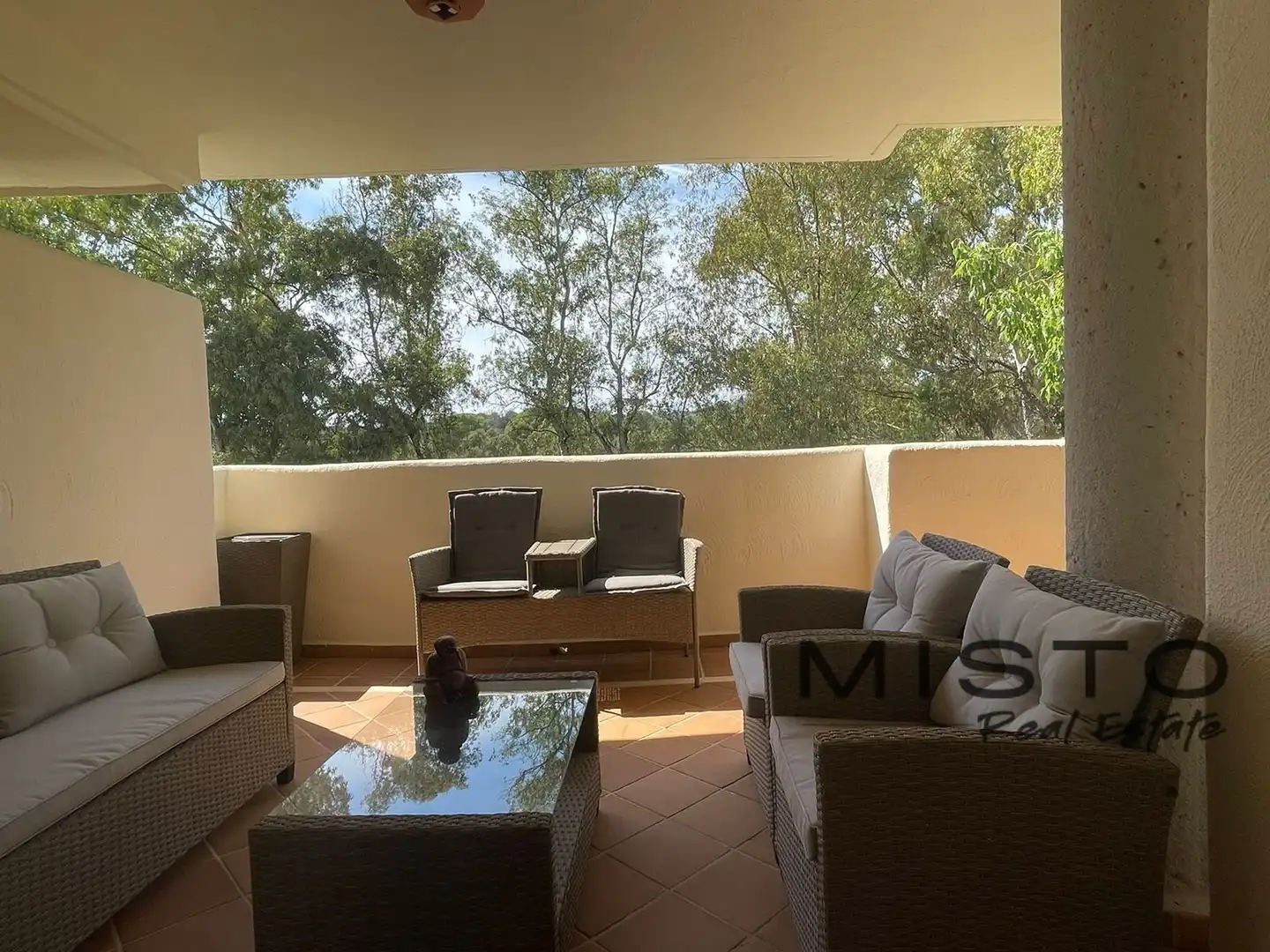 Terrassa de Pis de lloguer en Elviria - Cabopino