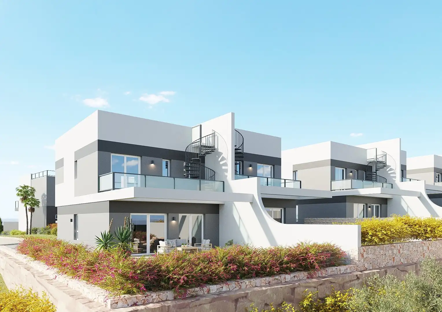 Casa amb terrassa en venda a Balcón de Finestrat - Terra Marina, imagen 2