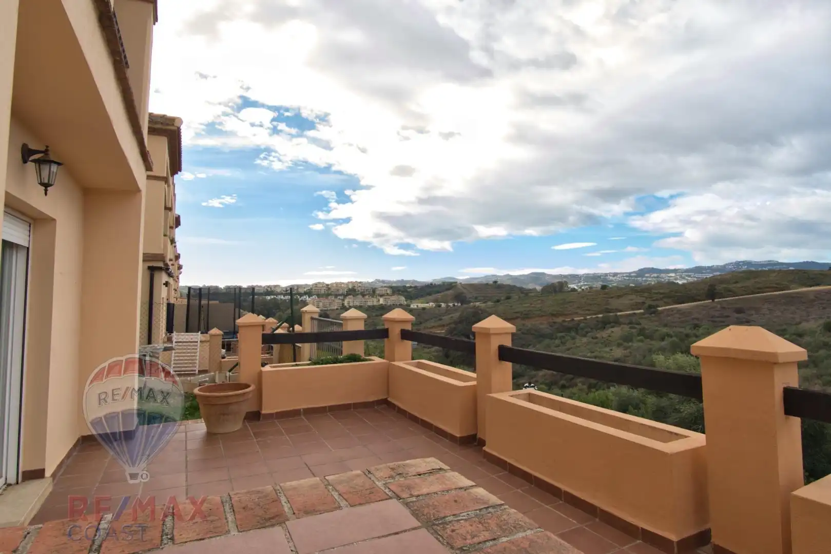 Terrace of Detached homes for sale in Mijas  with Air Conditioner, Heating and Private garden
