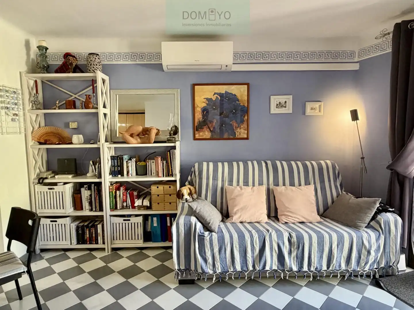Sala d'estar de Apartament en venda en Sant Feliu de Guíxols amb Aire condicionat, Calefacció i Terrassa