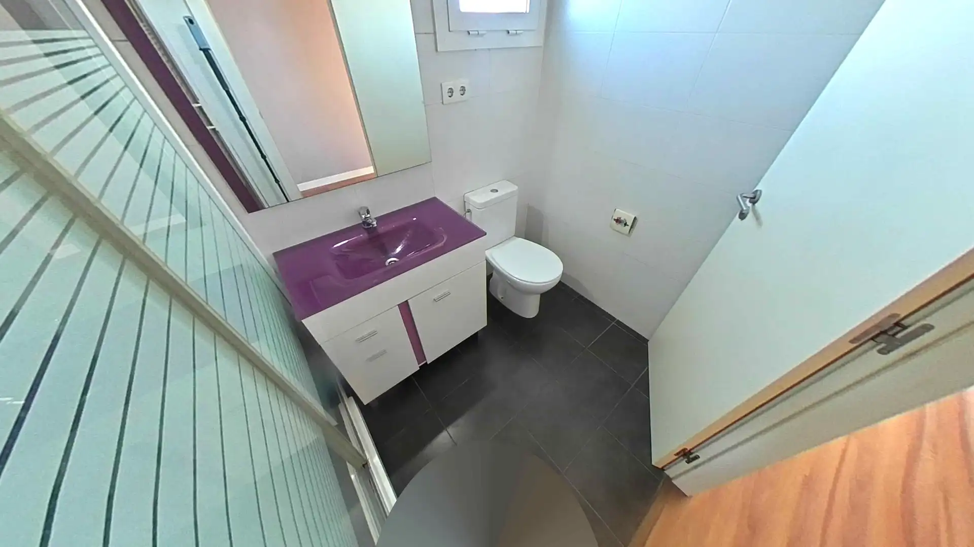 Badezimmer von Wohnung zum Verkauf in Sabadell mit Terrasse