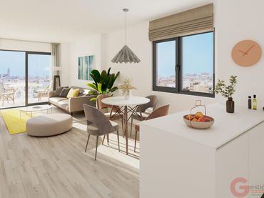 Apartamento con balcón en venta en Torre de Benagalbón