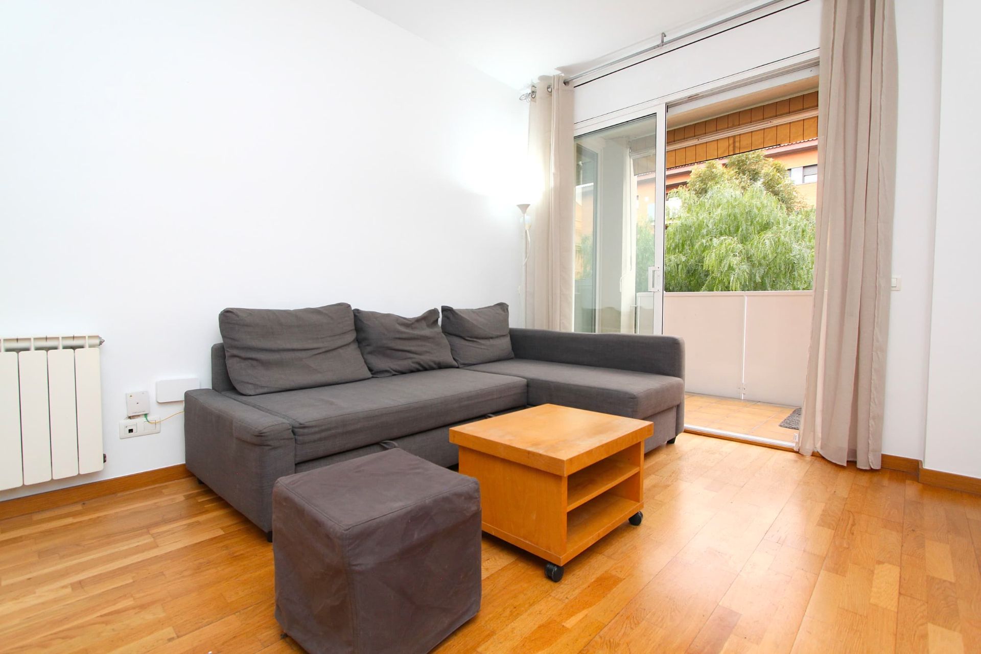 Sala d'estar de Pis en venda en Castelldefels amb Aire condicionat, Calefacció i Parquet