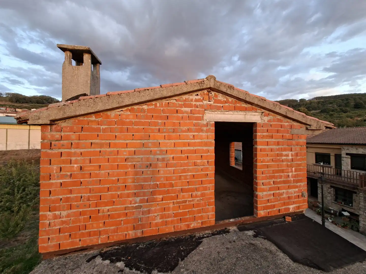 Vista exterior de Casa o xalet en venda en Cabrero