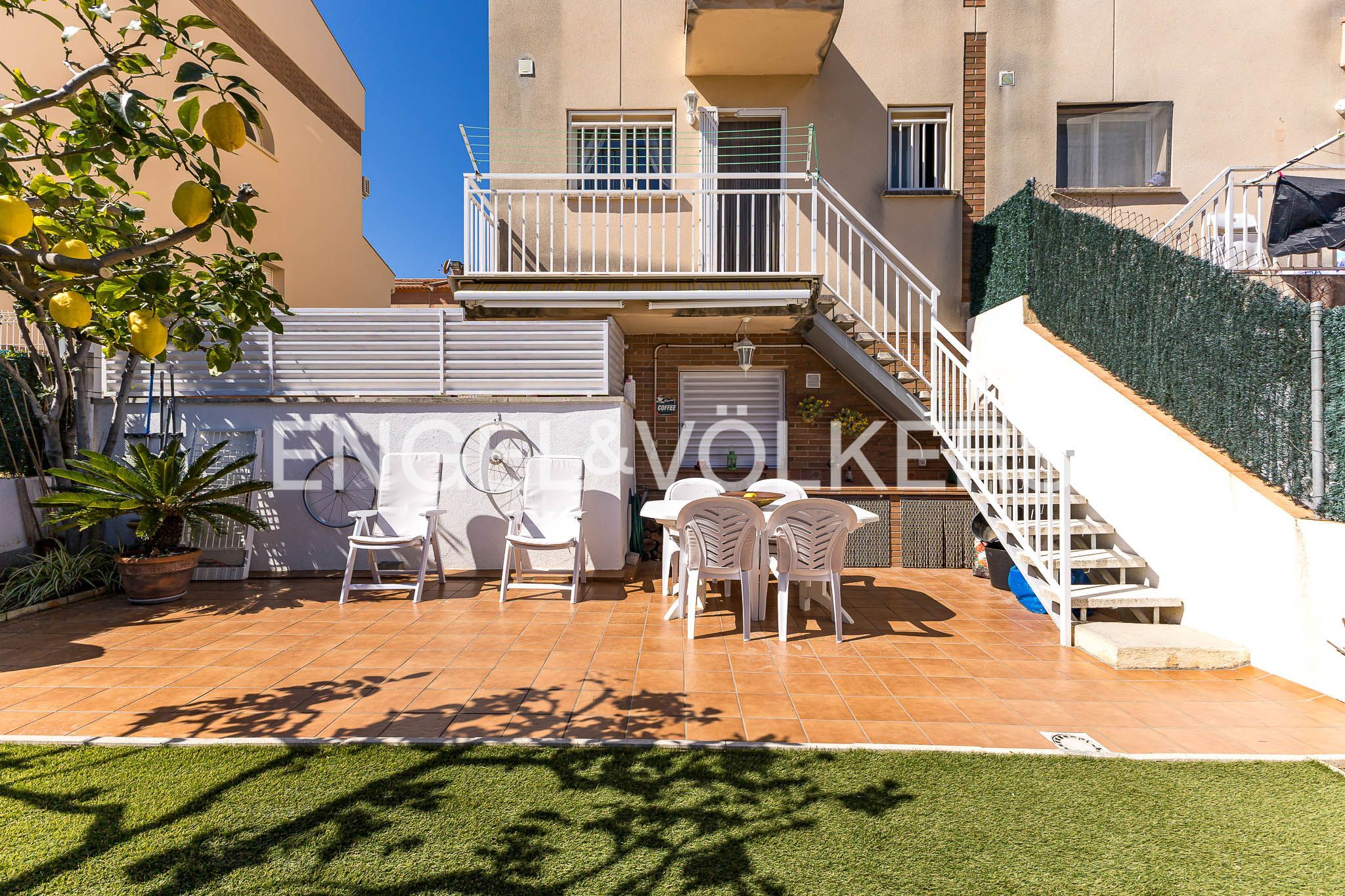 Terraza de Casa o chalet de alquiler en Calafell con Aire acondicionado, Calefacción y Jardín privado