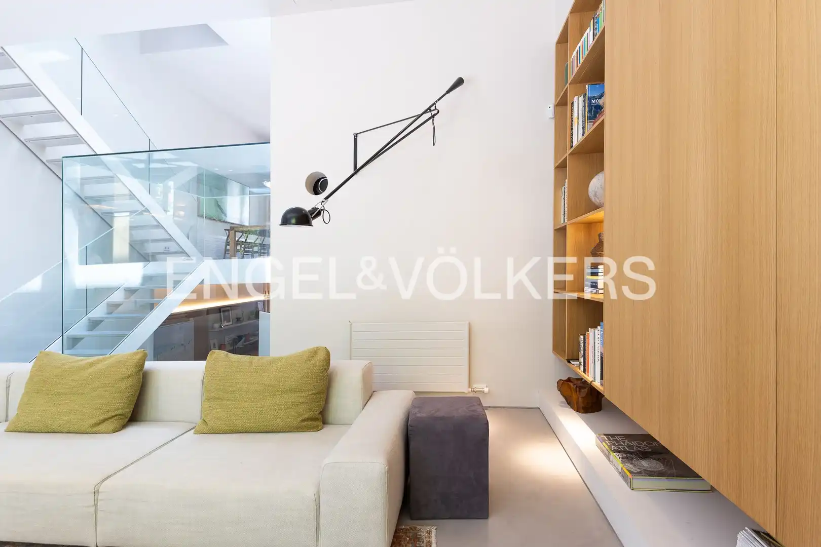Living room of Houses for rent in Barcelona  with Air Conditioner, Heating and Private garden